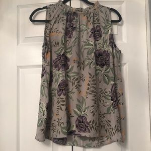 LOFT sleeveless blouse
